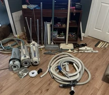 Vtg Electrolux BUNDLE Vacuum Clean Works Model S And model 2 Collection 44 Pcs