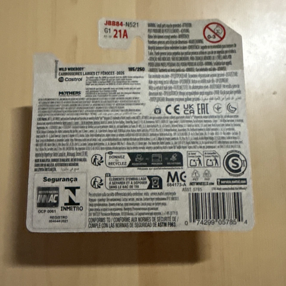 Hot Wheels 2025 BMW 635 CSI Orange  - Image 2 of 2