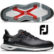 FOOTJOY PRO SLX MENS WATERPROOF GOLF SHOES / BLACK 56913 @ 45% OFF RRP