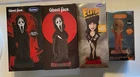Spirit Halloween Exclusive Bobbleheads - Lot Of 4 - Ghostface, Elvira, Sam
