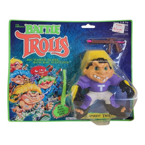 Hasbro Battle Trolls Slapshot Troll 1993 - Neu in Verpackung