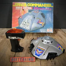 Vintage Bandai Space Commander Remote Control Space Toy UFO