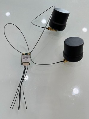 LOCOSYS RTK-DUAL-C 2527 2380970008 DEAD RECKONING + RTK GPS ANTENNAS LH-105AR-D