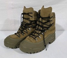 Belleville MCB 249 92 Combat Boots Size 6W Wide Made In USA Military Tan