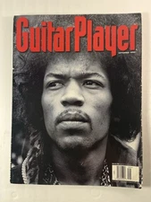 Jimi Hendrix Cover ~ Guitar Player Magazine Sept 1995 ~ Fender, Moody Blues