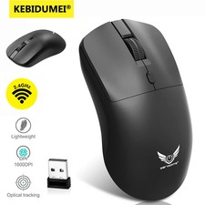 Wireless USB Optical Rechargeable Mouse 2.4GHz 800 1600 DPI for PC, Laptop Mac