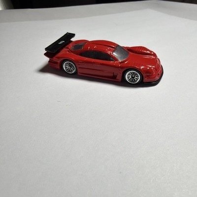 Hot Wheels Collector #163 Mercedes-Benz CLK-LM GTR Le Mans Red w/Chrome LW NM