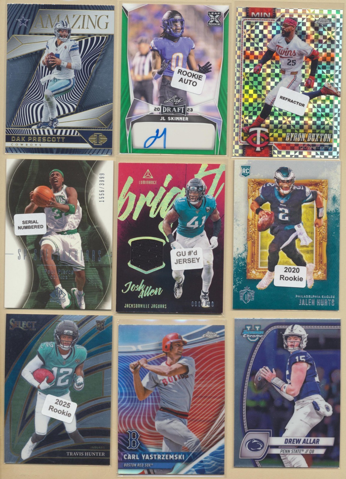 HUGE SPORTS CARD LOT Rc REFRACTOR  PRIZM AUTO Graded PSA 10, NUMBERED, Ohtani ++ view 6