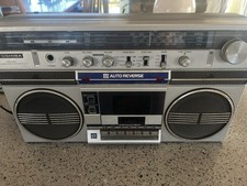 Toshiba Boombox RT-170S Vintage Ghettoblaster Silver