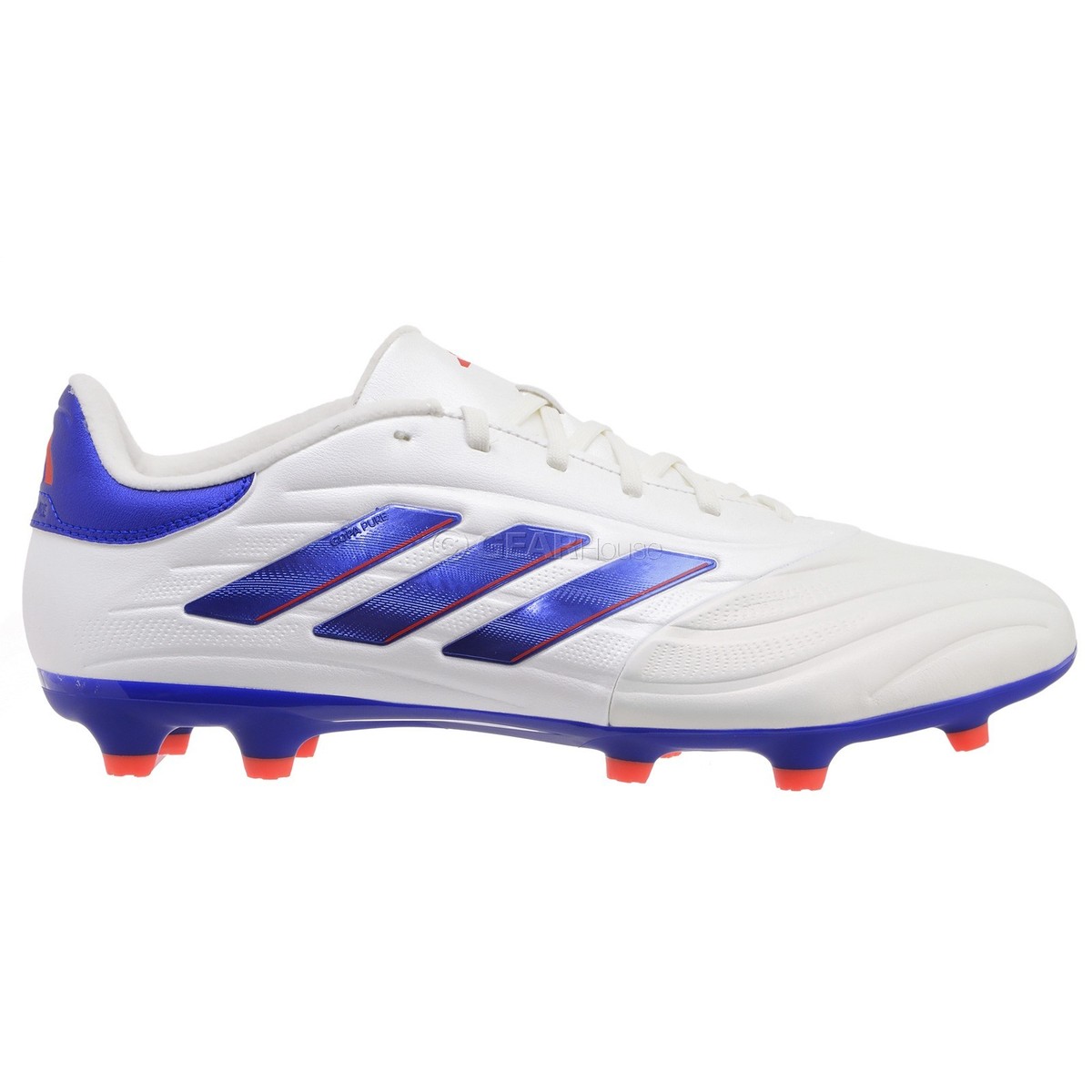 Adidas Copa Pure 2 League FG Mens Soccer Cleats, White Blue, Size