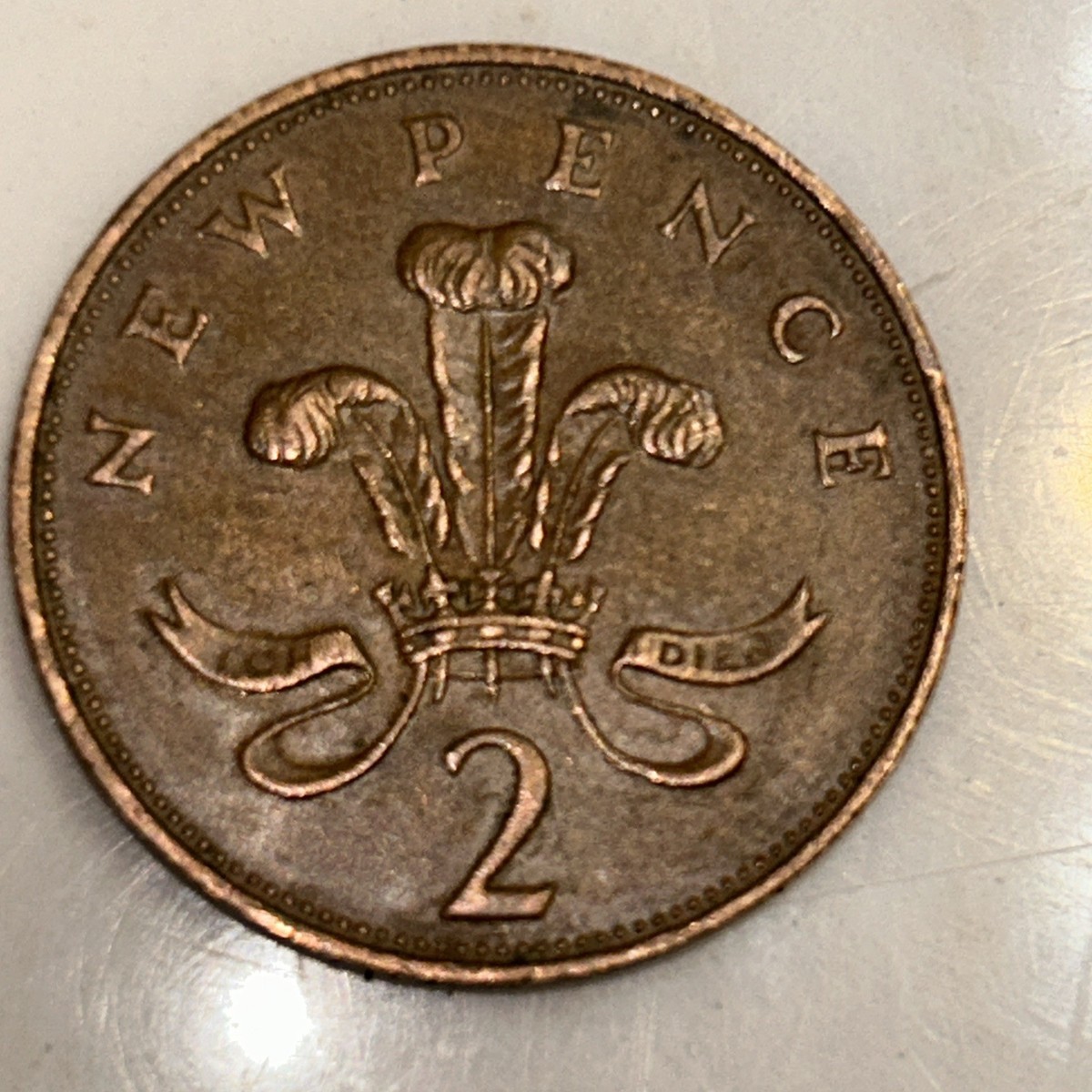 🔥⚡️⚡️1971 NEW PENCE 2p British Elizabeth II Coin Extremely
