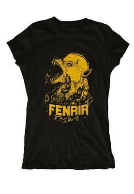 Fenrir Girlie Vikings Wikinger Norden Odin Thor Wodan Valhalla Ragnar Loki
