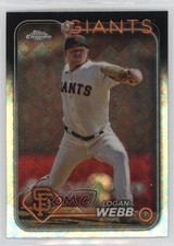 2024 Topps Chrome Logofractor Edition Logan Webb #168 18ye