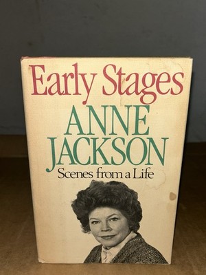 1979 Early Stages By Anne Jackson 1st Edition Hardcover + Dust Jacket