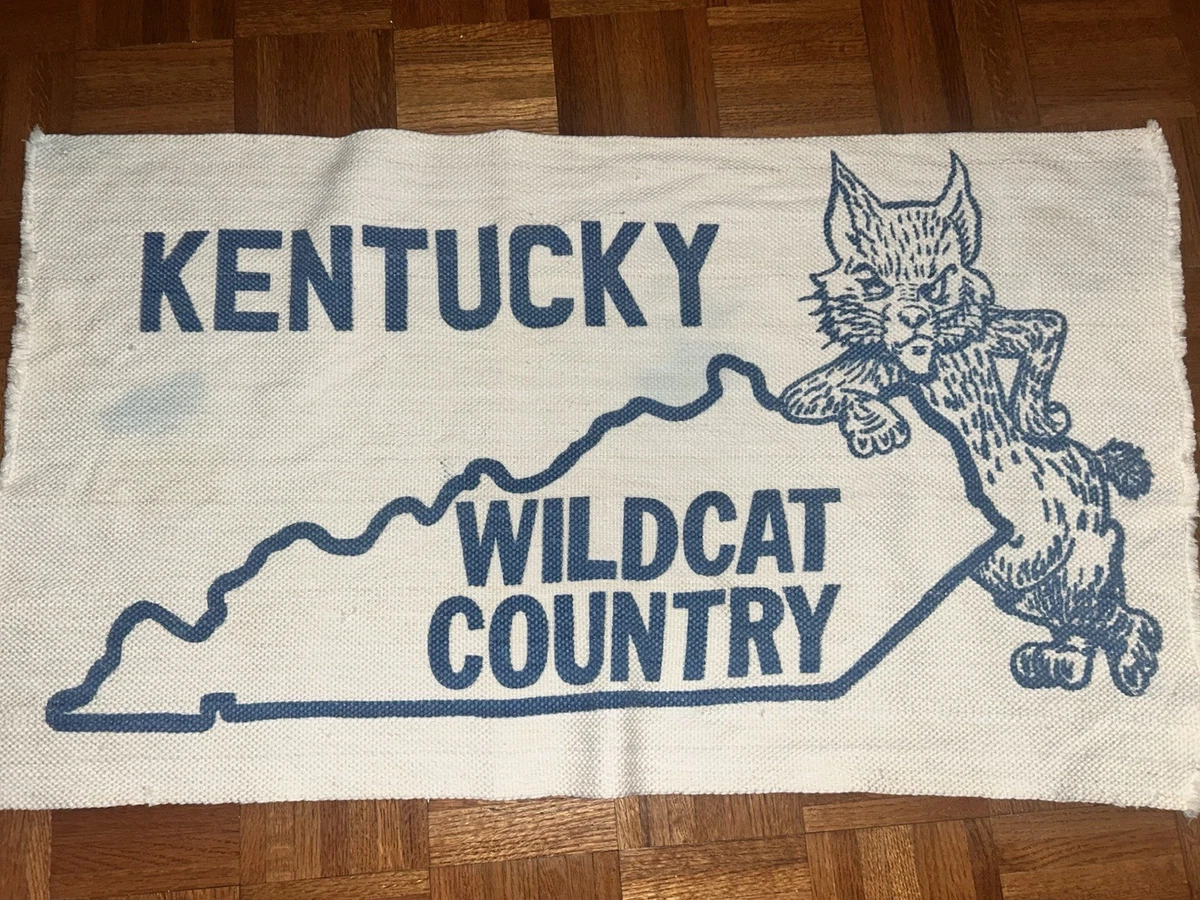 Kentucky Wildcats Blue NCAA Fan Rug, Mats for sale | eBay