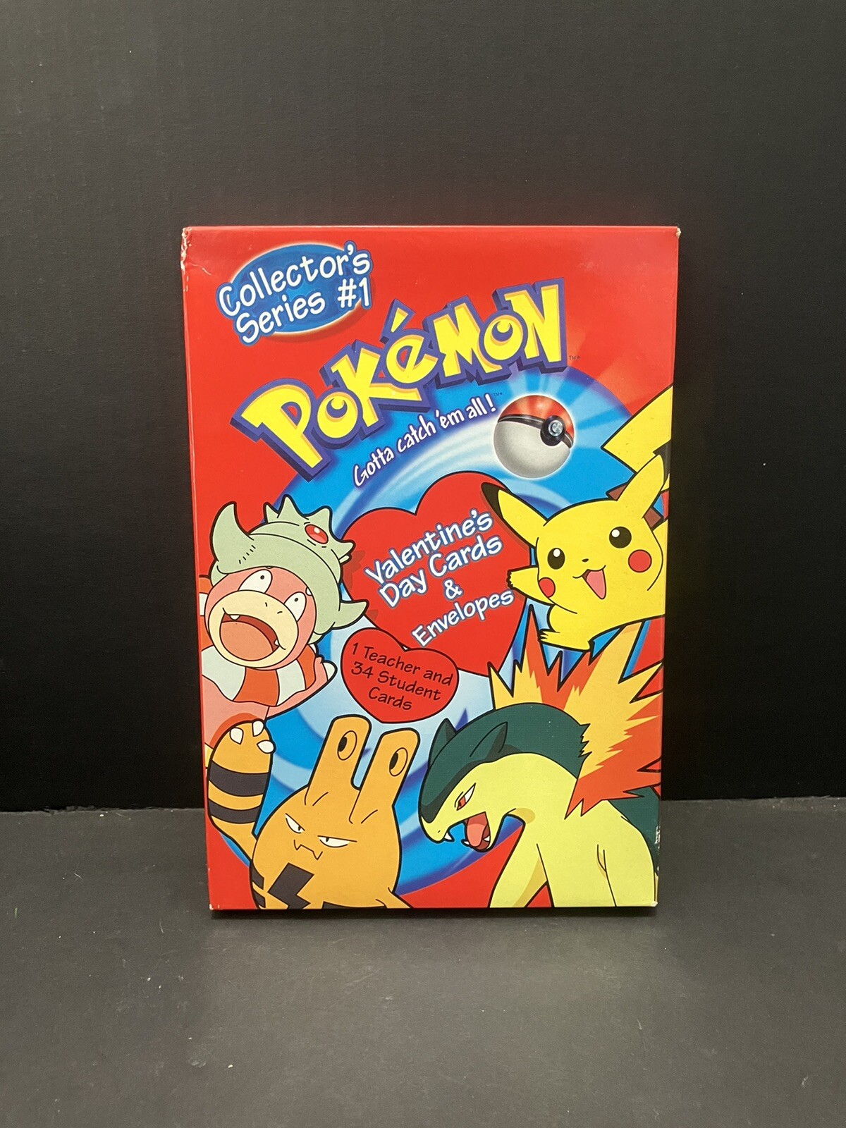 Pokémon Valentine’s Day Cards Collector's Series 1 Vintage 2000 Pikachu 35ct NEW