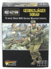 Bolt Action 402212001 Gebirgsjager Squad WWII German Mountain Infantry Warlord