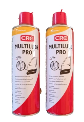 Schmierstoff Spray CRC Multilube Pro Ketten Übertragung Motorrad Kronen 2x500 ML