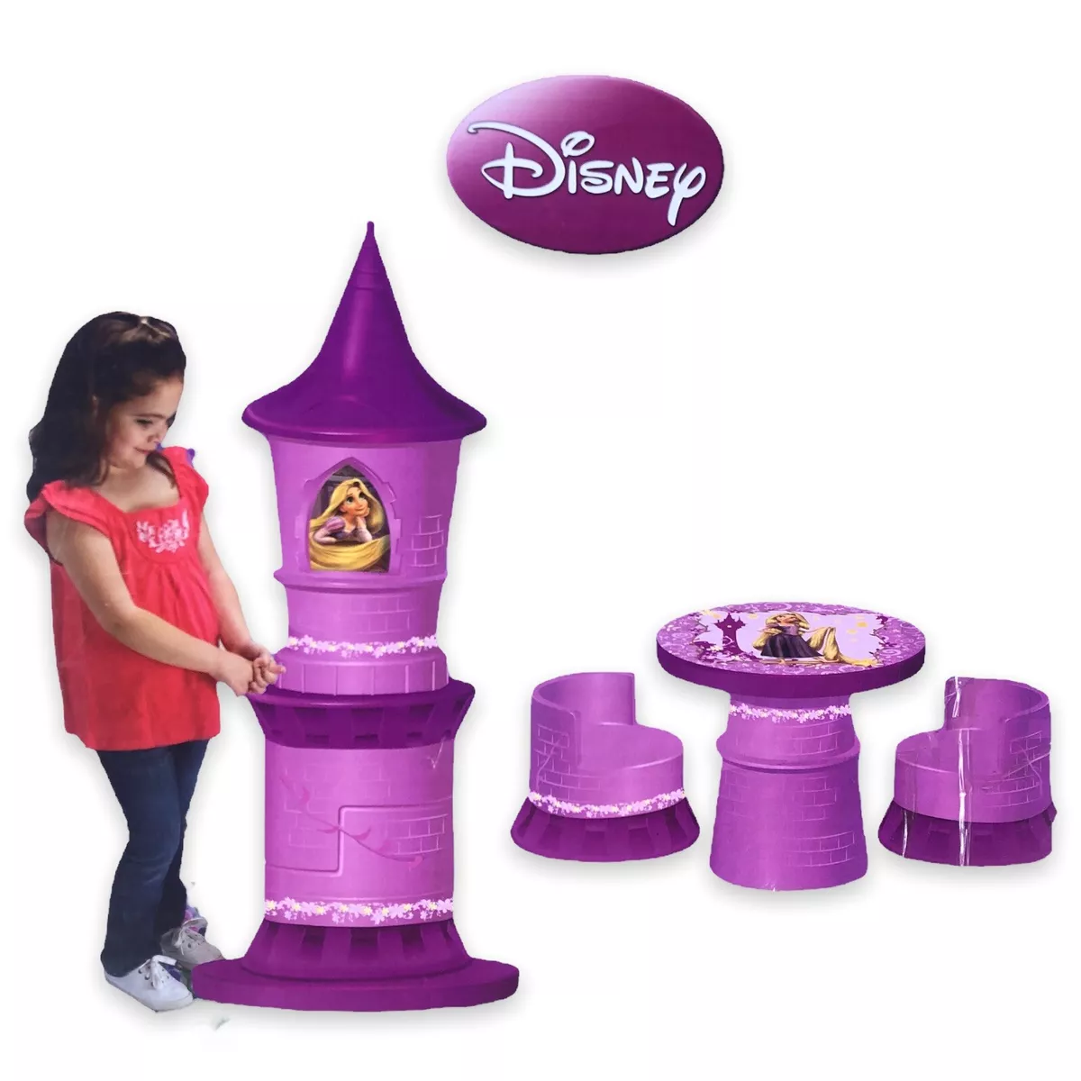 Rapunzel tower table 2025 and chairs