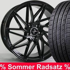 19" Keskin KT20 Sommerräder RS Schwarz 235/35 Reifen für Kia Niro Hybrid Typ DE