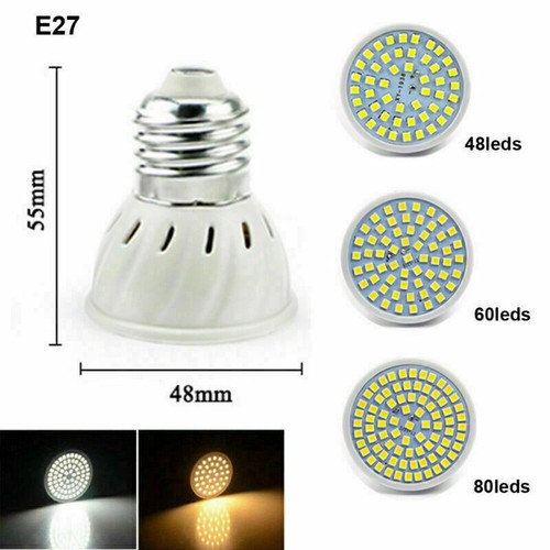 MR16 E14 GU10 E27 LED Bulbs 5W 8W 10W Ultra Bright 2835 SMD COB Spot Light NEW - Picture 15 of 16