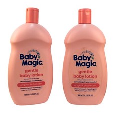Baby Magic Gentle Lotion with Original Baby Scent Free of Parabens Mineral 2 Pk