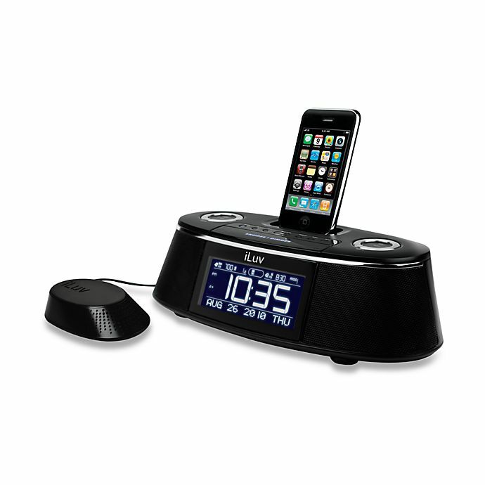 iLuv Vibe Plus Dual Alarms BED SHAKER! Model# iMM178BLK-01 B