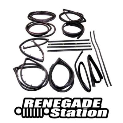Jeep CJ CJ7 CJ8 15-teiliges Master Kit Karosserie Dichtungen Dichtungsset 76-81