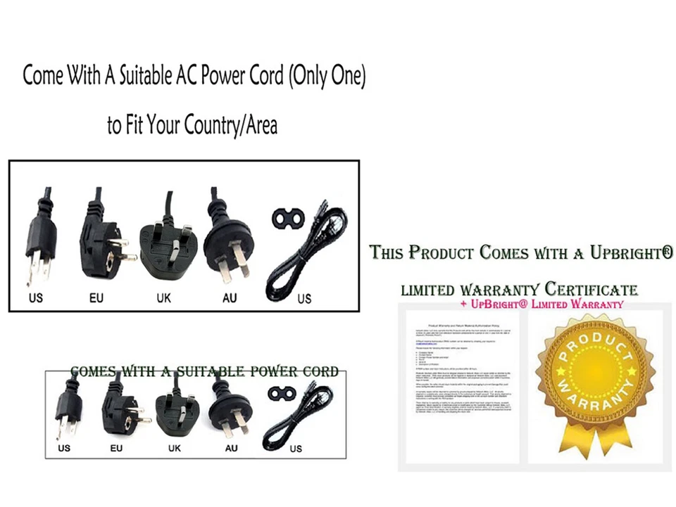 FSP 12V 4-Pin AC DC Adapter For PF Model: PFA-168D12000600 MTP72DAUL-1260A Power - Image 4 of 4