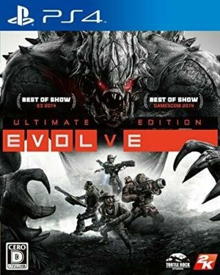 USED PS4 PlayStation 4 EVOLVE Ultimate Edition (Lamguage/Japanese)