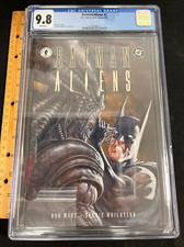 1997 April Issue #2 DC Comics Dark Horse Batman/Aliens Graded CGC 9.8 AA
