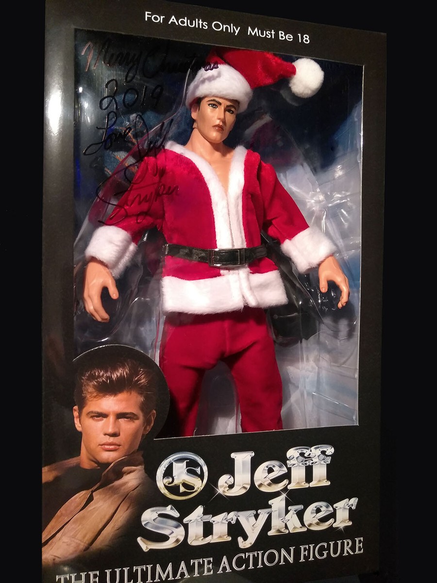 New Year SPECIAL, CARDS, SIGNED 12' Jeff Stryker Santa Action