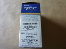 BRADY PERMASLEEVE HEAT SHRINK CABLE MARKER - XPS-187-CONT-YL-BK