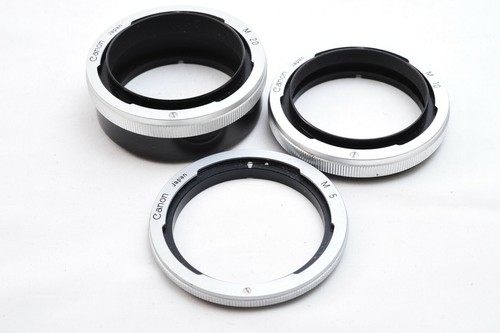 @ SakuraDo Camera @ Rare! @ Canon M5 M10 M20 3 Extension Tube Set for FD Lens - Picture 7 of 8