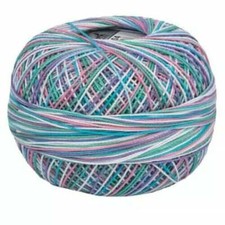 Lizbeth Egyptian Cotton Crochet Thread Size 10 Color 104 Summer Fun