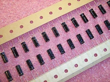 QTY (100) 47uf 25V 85' 5x11 RADIAL ELECTROLYTIC CAPACITORS SKP470M1ED11 JAMICON