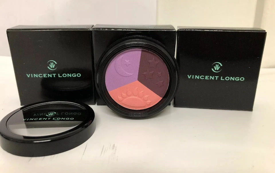 Lote de 12 sombras de ojos Vincent Longo Trio 52109 ALAS DE CARRO AL POR MAYOR Y90C Foto 3 de 4