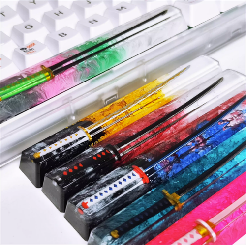 Demon Slayer Resin Keycap DIY 1*6.25u Spacebar OEM Profile For Cherry MX - Picture 3 of 17