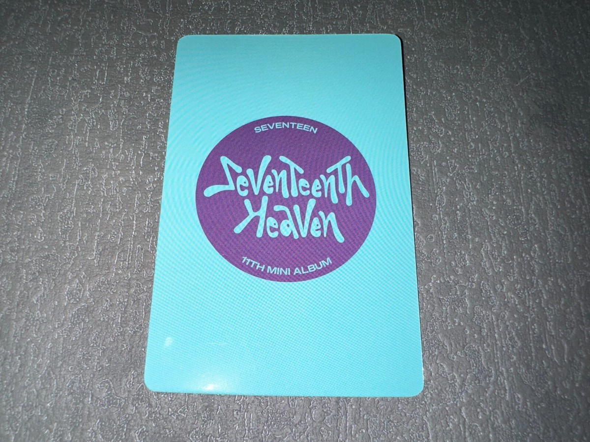 SEVENTEEN OFFICIAL HEAVEN ALBUM YZY 6.0 POB PHOTOCARD | eBay