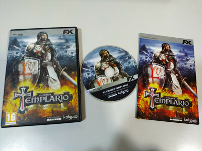 The First Templar In Search Of The Santo Grail Juego For PC DVD-Rom Haemimont AM