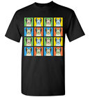 Skye Terrier Cartoon Pop T-Shirt Tee, Men Women's Youth Tank Short Long Sleeve