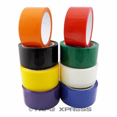 2/" IN FREE SHIPPING x 55 YDS PURPLE CARTON SEALING PACKING TAPE