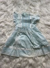 Hand Smocked Polly Flinders Girls Dress