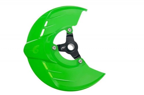 AS3 FRONT BRAKE DISC GUARD for KAWASAKI KX 125 250 06-08 KXF 250 450 06-18 - Picture 12 of 13