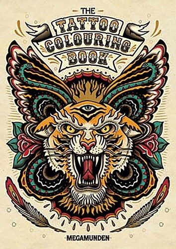 Thumbnail - Megamunden The Tattoo Colouring Book 9781780670126