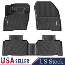 All Weather Floor Mats Cargo TPE Liners for 2015-2024 Ford Edge Front & Rear Set