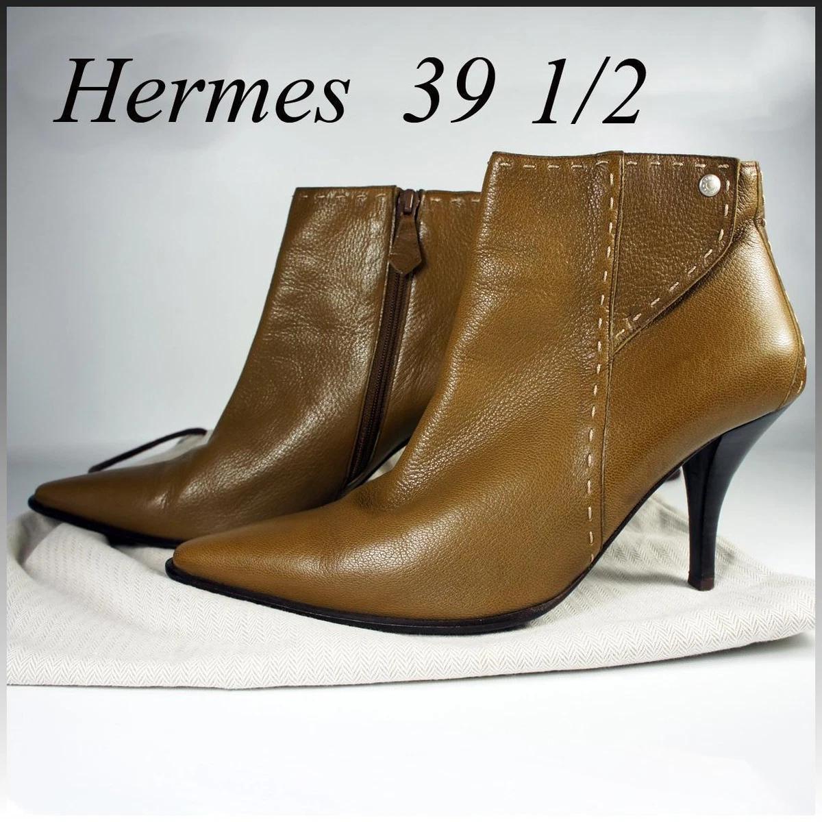 Ankle boots camel color 2025