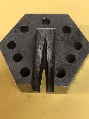 Vintage G&F Watchmakers Octagon Bench Block Watch Tool - Picture 2 of 2