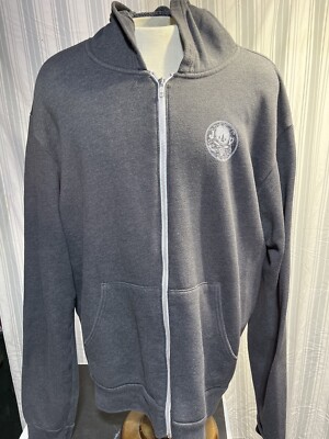 Bella+Canvas JOLLY PUMPKIN ATRISAN ALES Size2XL BLACK LONG SLEEVE HOODIE 