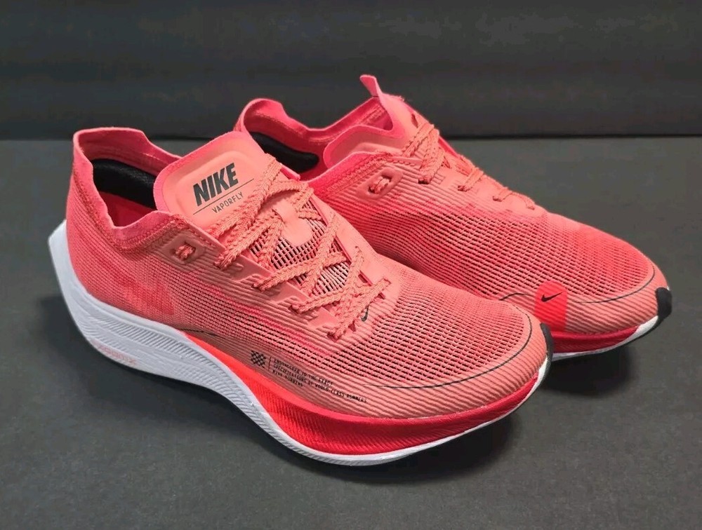 Nike ZoomX Vaporfly Next% 2 Magic Ember Bright Crimson Women's Running Shoes Size 6 CU4123-800